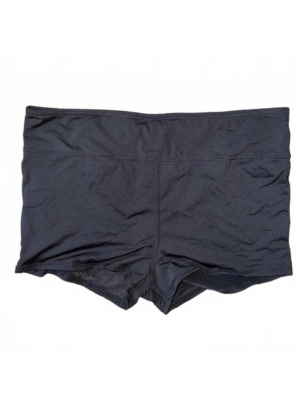 Shade & Shore Women's Black Swim Shorts Bottoms Size XL NWT